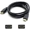 Add-On Addon 10.67M (35.00Ft) Hdmi Male To Male Black Cable HDMIHSMM35-5PK - alternate 1